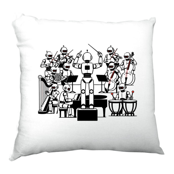Satin Pillow AI agents – futuristic design