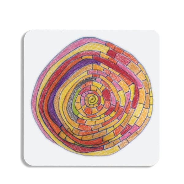 Podtácek  s potiskem Podtácek s kruhem