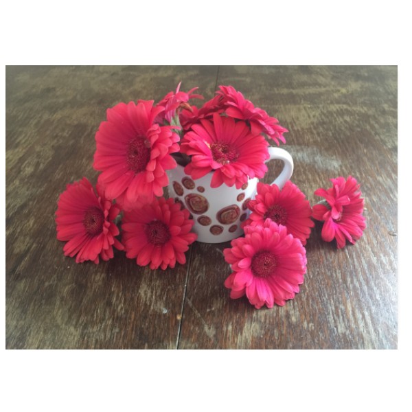 Puzzle velké s potiskem Puzzle - květy