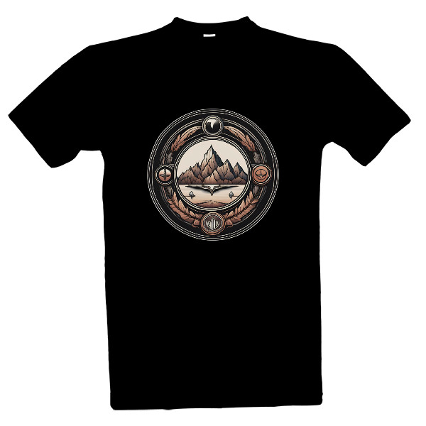 T-shirt Symbol of wisdom and courage