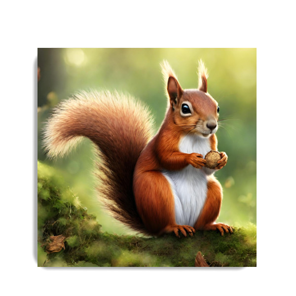 Mug coaster Squirrel Zrzečka - coaster